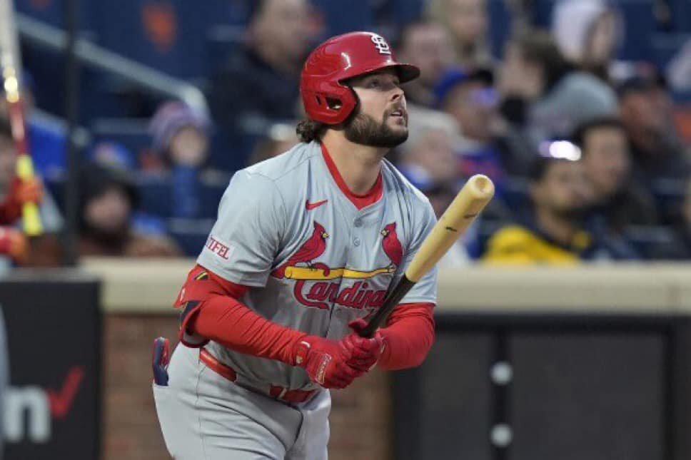 Watch: Alec Burleson has two hits, scores run in Cardinals’ victory