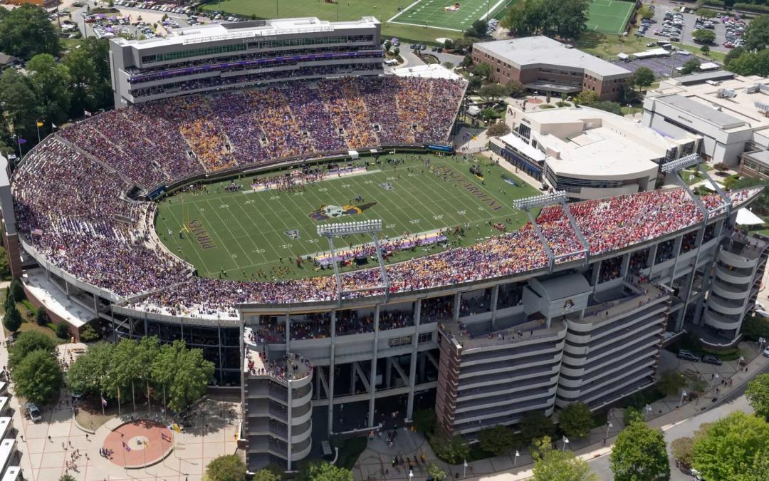 Game time announced for ECU home game with UTSA