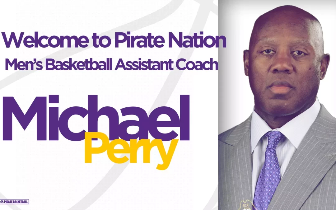 Pirates hire Michael Perry to men’s basketball coaching staff