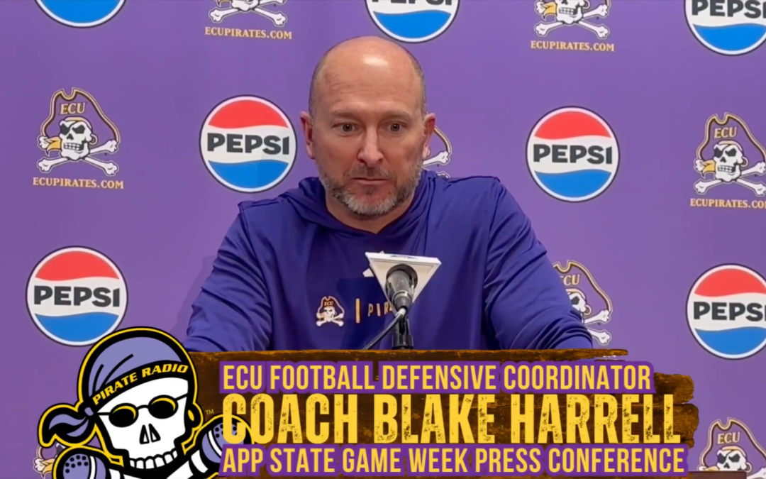 Mike Houston, ECU assistants talk about game-day preps with ASU