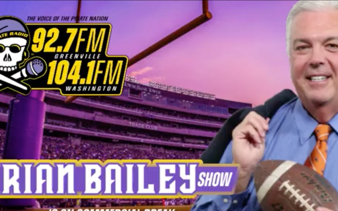 ECU’s Roy Tesh joins The Brian Bailey Show