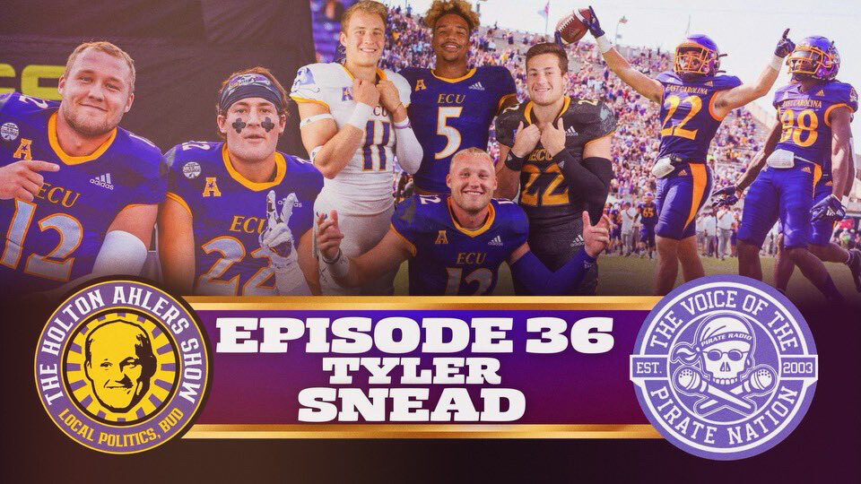 The Holton Ahlers Show: Popular ECU receiver, CFL player Tyler Snead