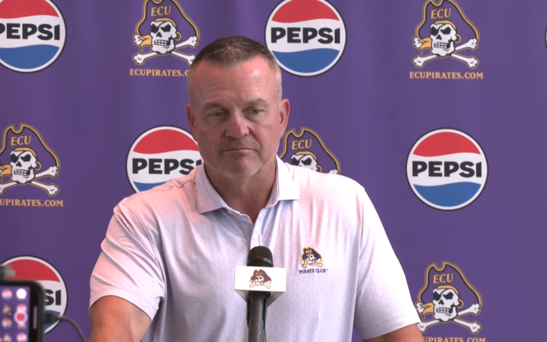 ECU football coach Mike Houston talks about Norfolk State win, shift to ODU