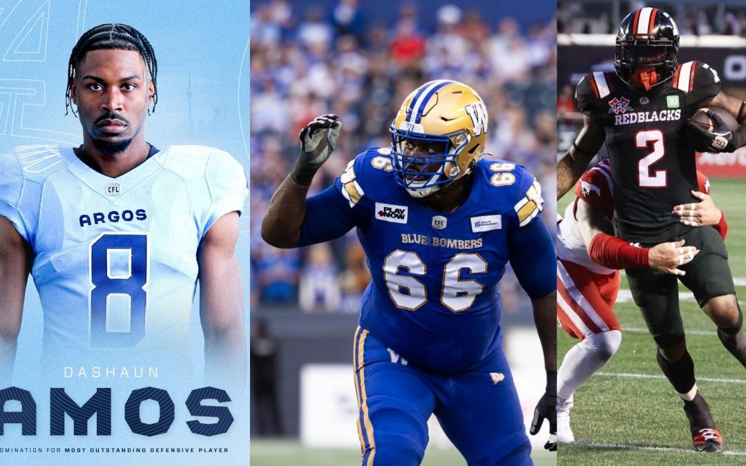 CFL awards: Three Pirates among those recognized, nominated