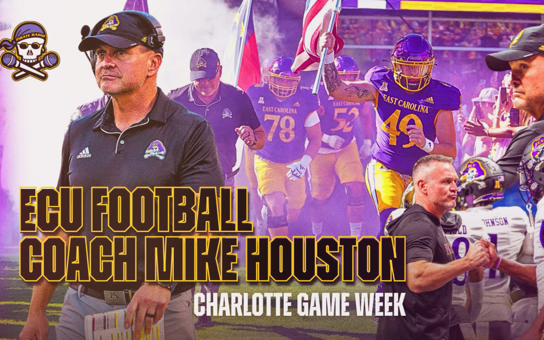 Watch: ECU’s Houston, Harrell, Baker talk preps for Charlotte