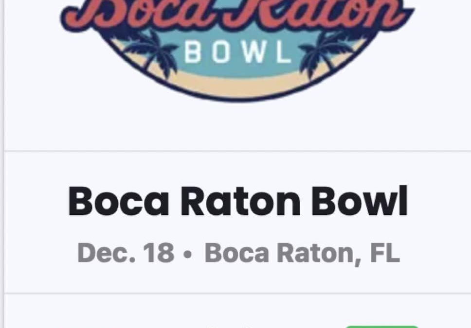 Bowl prediction: ECU could land in Boca Raton Bowl