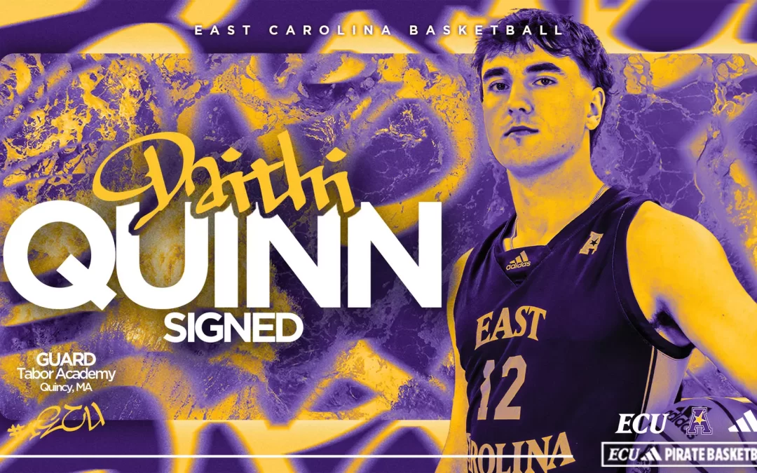 ECU men’s basketball announces signing of Daithi Quinn