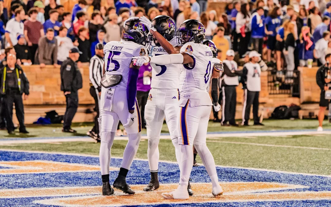 Pirates secure bowl eligibility with goal-line stand in 38-31 win at Tulsa