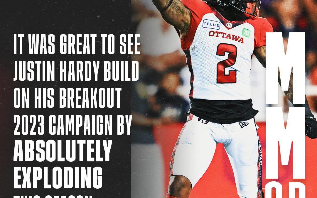 Analysis: Future bright if Ottawa can sign free agent Justin Hardy