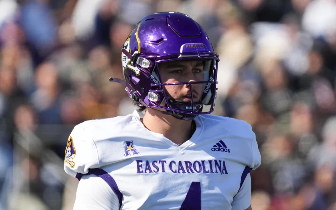 ECU quarterback announces on social media he’ll be back for 2025