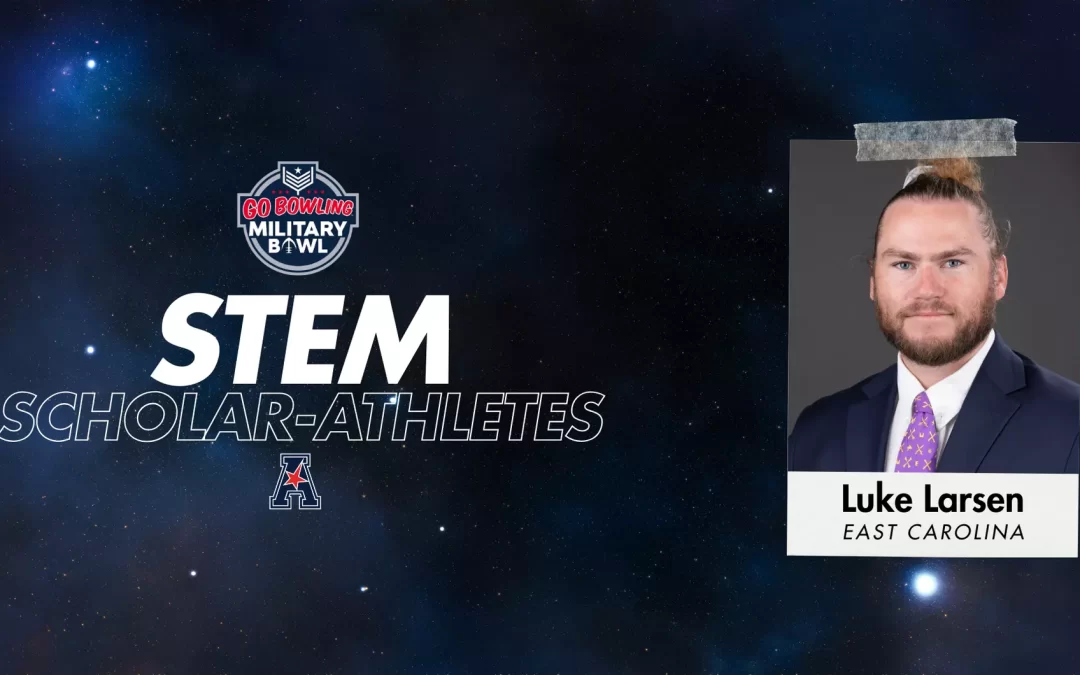 ECU’s Luke Larsen named Go Bowling Military Bowl Stem Scholar-Athlete