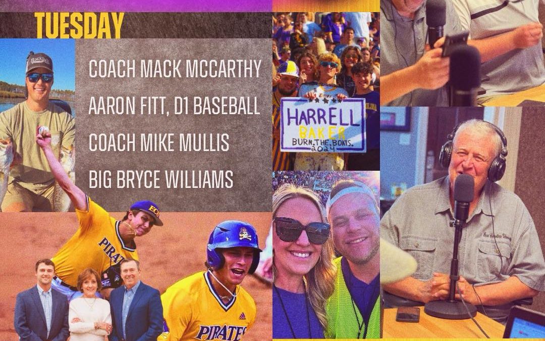 PRL: Tuesday with Mack, Mully, ECU men’s hoops wins and ECU Thursday football