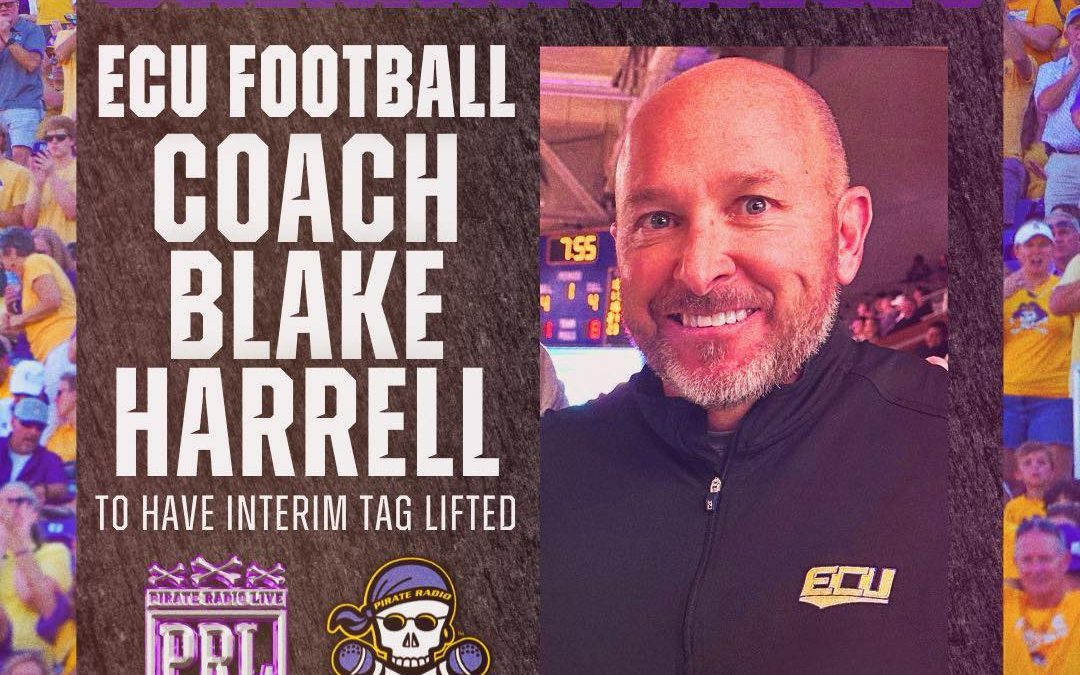 PRL: Oh what a victory Monday it is for ECU football, Blake Harrell