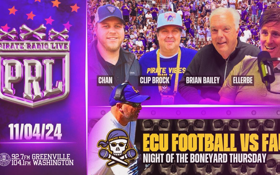 PRL: ECU’s Thursday game with Florida Atlantic and much more