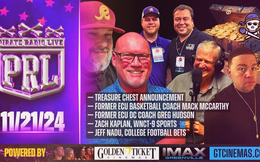 PRL: Coach Mack (we promise) and our big Treasure Chest announcement