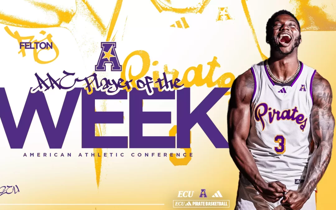 Felton named American Athletic Conference Player of the Week