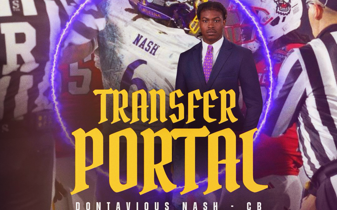 Dontavious Nash entering transfer portal, leaving ECU