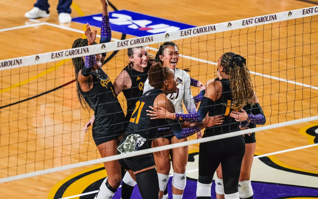 East Carolina advances to NIVC Super 16 with 3-1 victory over Winthrop