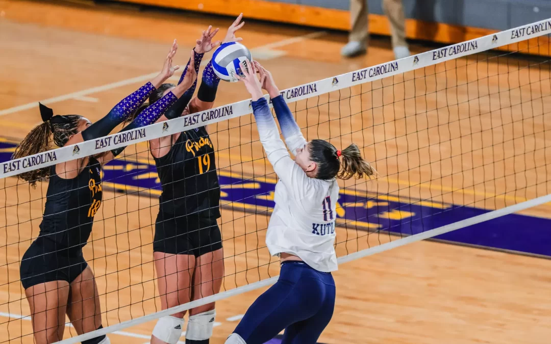 ECU volleyball season ends with loss to UConn in NIVC Sweet 16