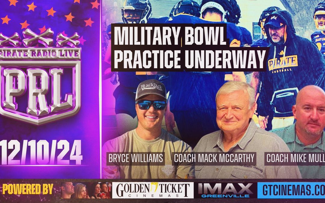 PRL: Military Bowl talk continues, Tuesdays with Mack, Mully, Bryce, Treasure Chest