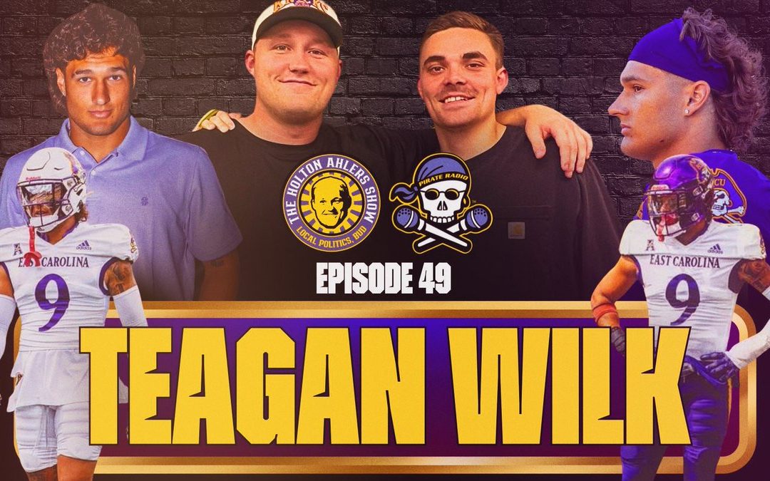 The Holton Ahlers Show: Why ECU will win Military Bowl; Teagan Wilk re-joins Pirates