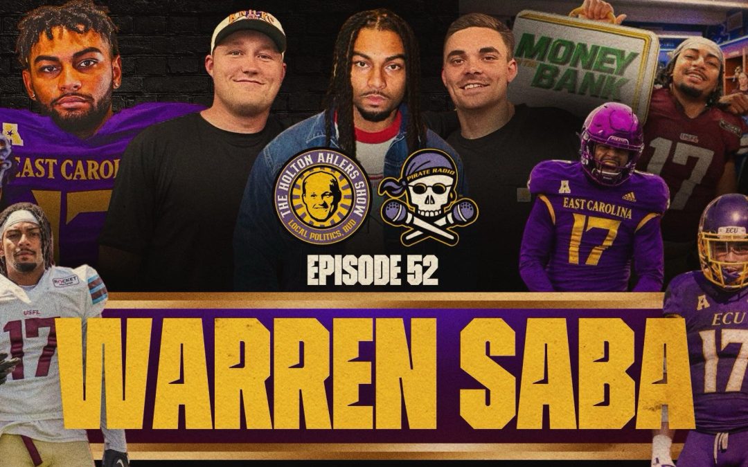 The Holton Ahlers Show: Holton going back to UFL; Warren Saba & John Gruden talk football