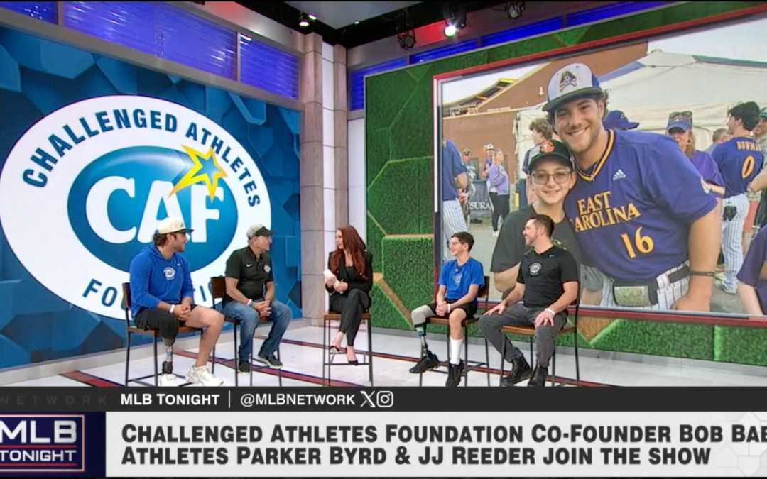 WATCH: ECU’s Parker Byrd helps present prosthetic leg to young boy