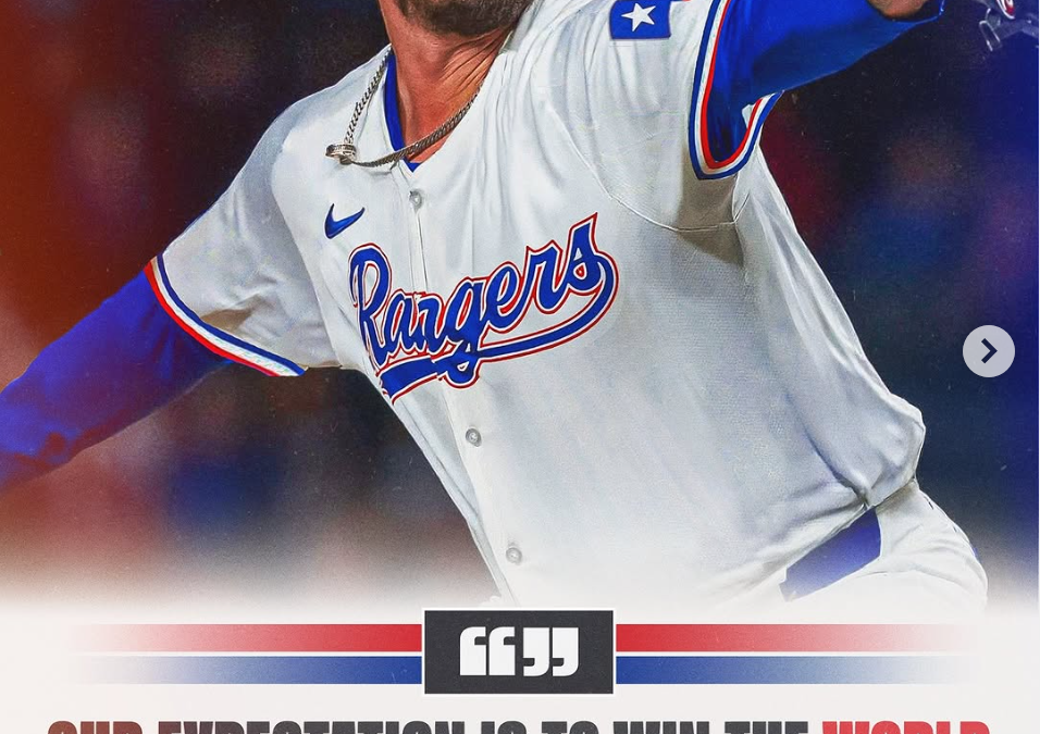 Shawn Armstrong says Rangers are World Series or bust
