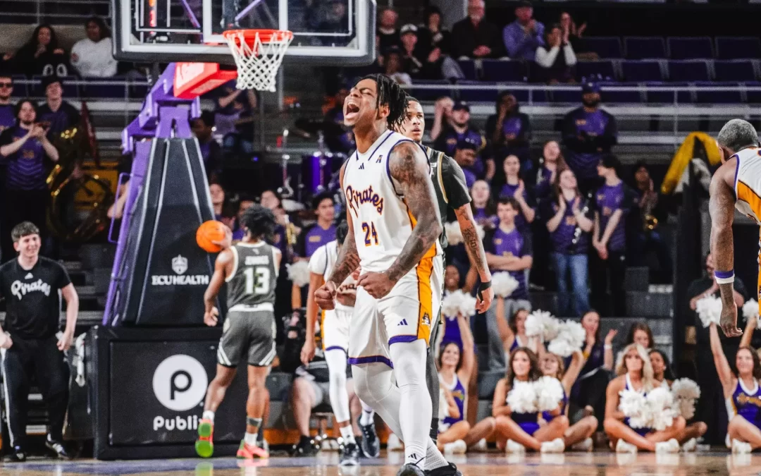 Pirates power past South Florida to win third straight, 64-55