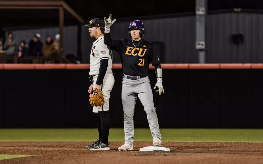 Campbell edges East Carolina, 3-2, for fifth straight win in Tuesday clash