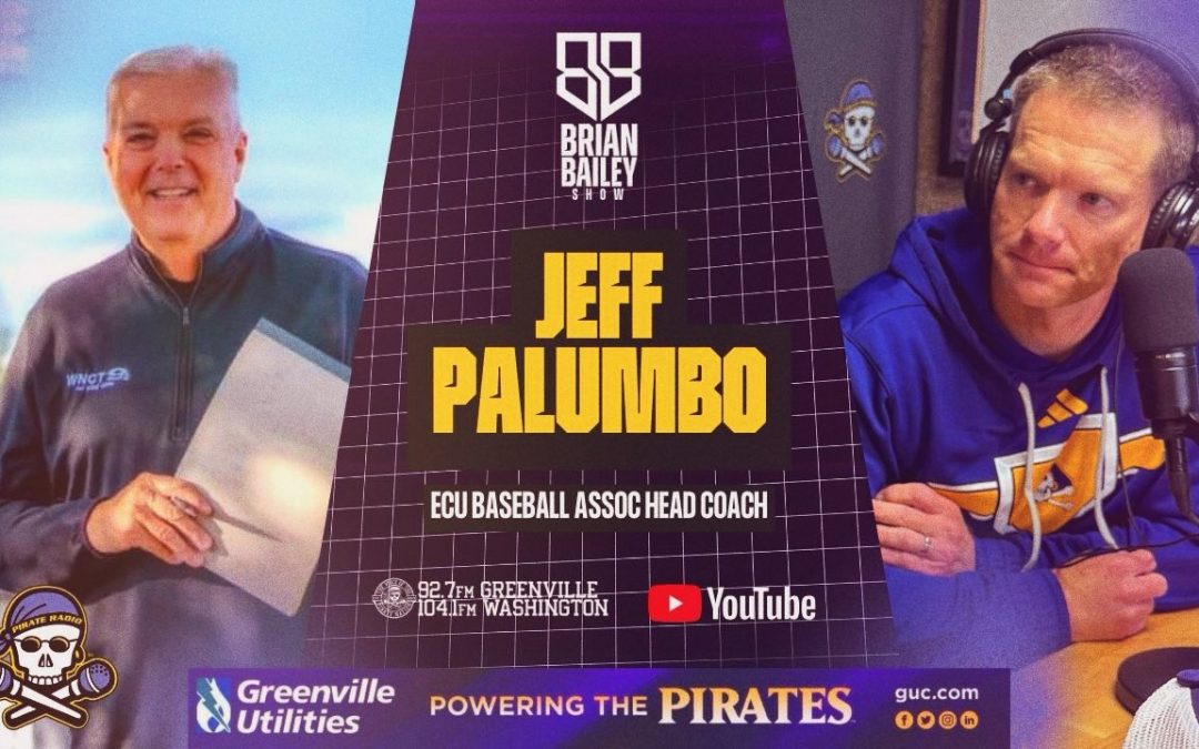 The Brian Bailey Show: ECU Baseball’s Jeff Palumbo, weekend rotation announced