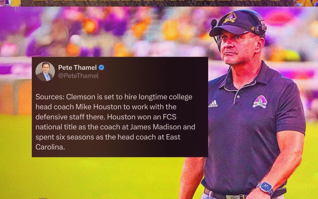 Source: Mike Houston to join Clemson football staff