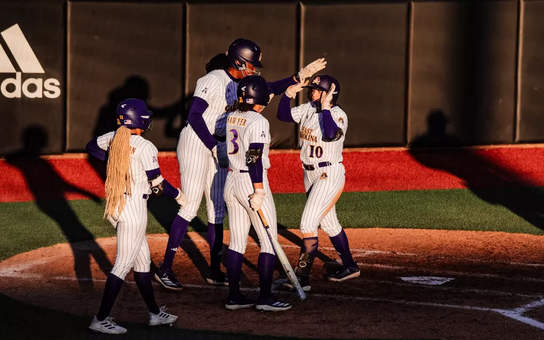 Pirates hold off N.C. Central for 14-10 softball victory