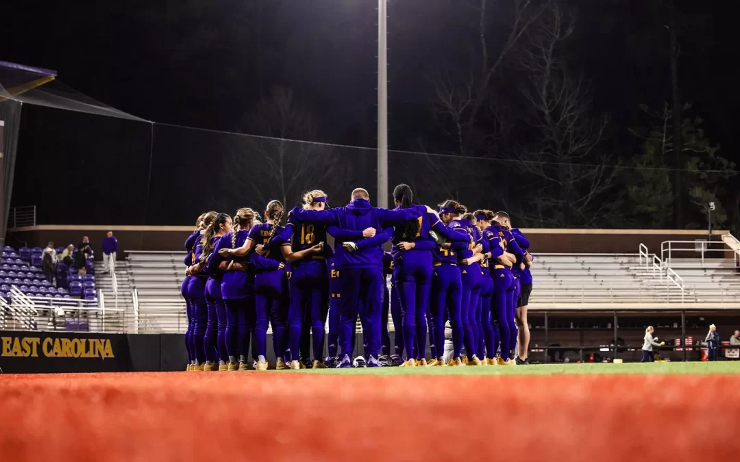 ECU softball tops UTSA in eight innings, 9-6