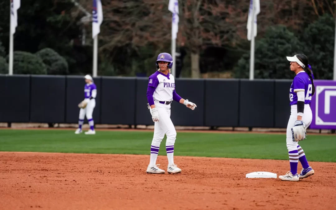 ECU softball team drops series opener to Tulsa, 5-1