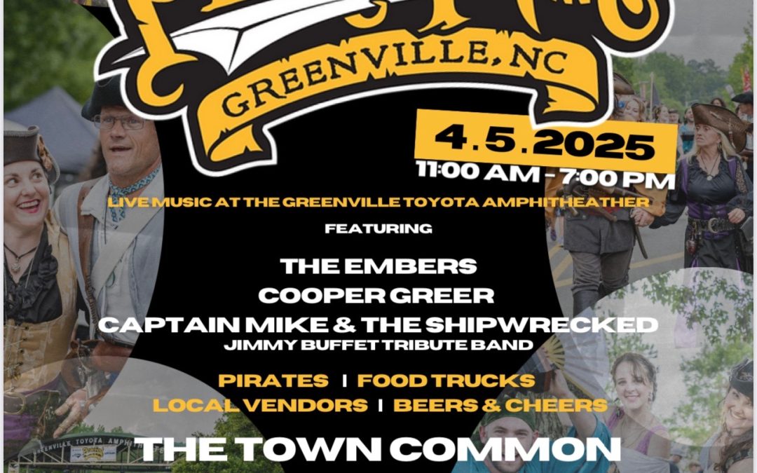 Downtown Greenville hosts PirateFest 2025 this Saturday