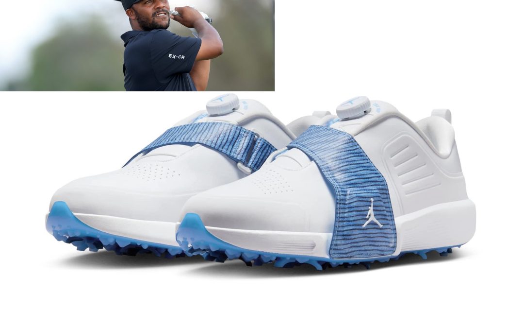 Will we see Harold Varner III wearing the new Jordan Air Rev golf sneakers?