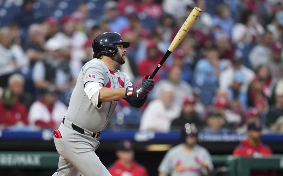 Pirates in baseball: Alec Burleson homers as Cardinals earn split with Phillies