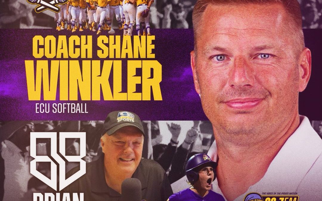 The Brian Bailey Show: ECU softball coach Shane Winkler, Hurricanes talk