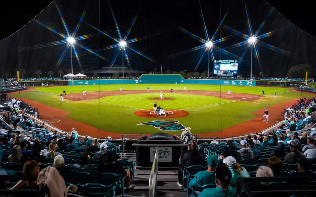 Thorndyke and Dooley hit HRs, Flukey has 9 Ks; Coastal Carolina beats Fairfield 10-2