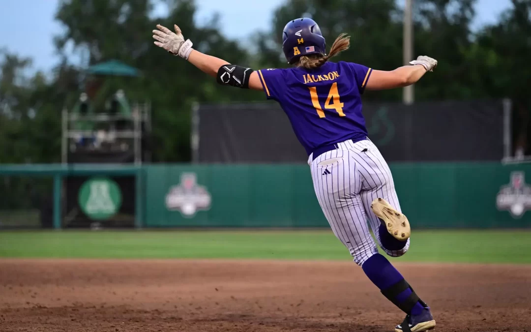 Jackson’s two homers power ECU past Memphis in AAC softball tourney second round