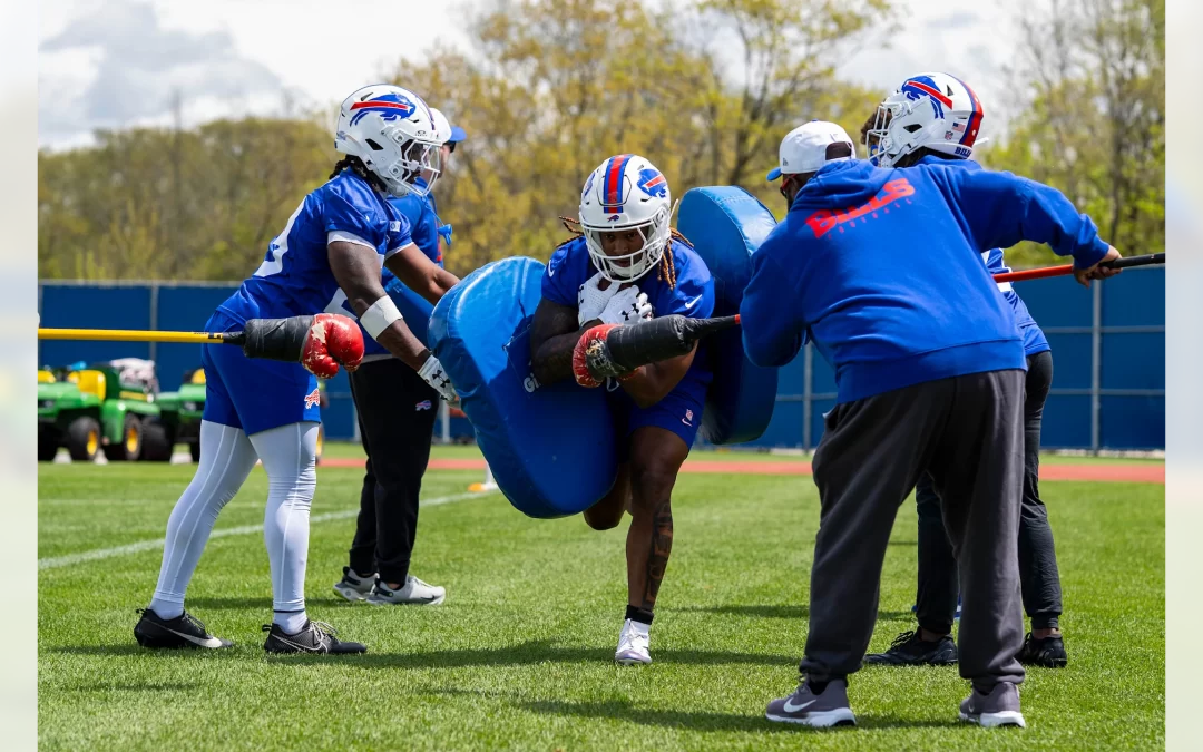 Photos: Rahjai Harris works out at Buffalo Bills’ rookie minicamp