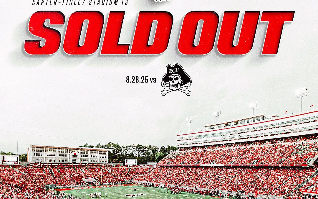 ECU football season opener at NCSU now a sellout