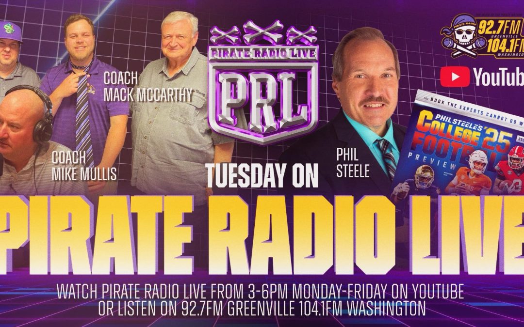 PRL Tuesday: Phil Steele is on, so it’s officially college football season