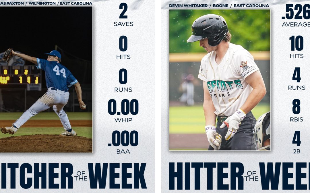 ECU baseball duo earn Coastal Plain League honors