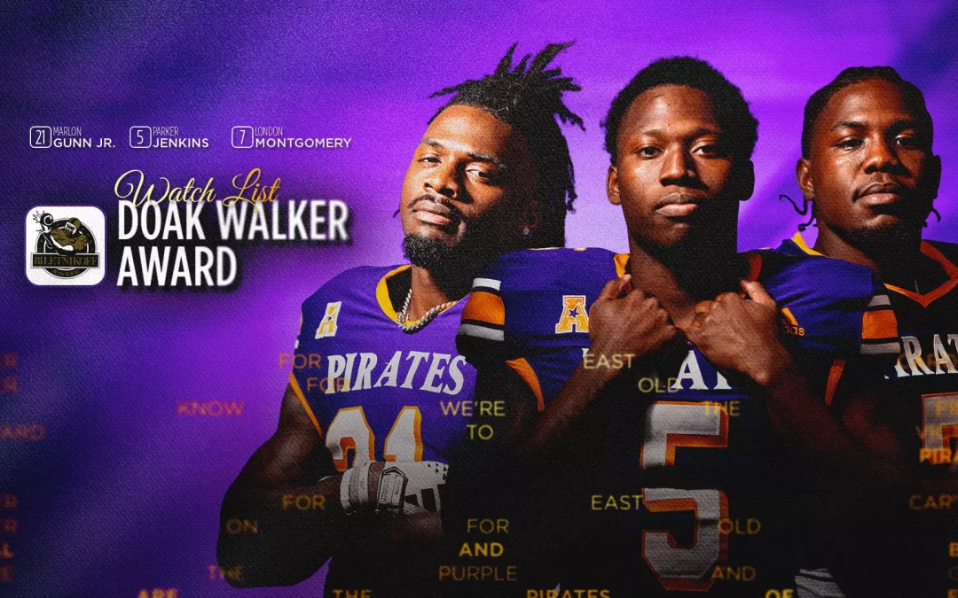 Pirate trio named to Doak Walker Award watch list