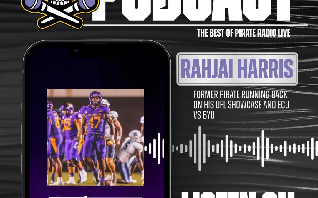 Podcast: Former ECU running back Rahjai Harris