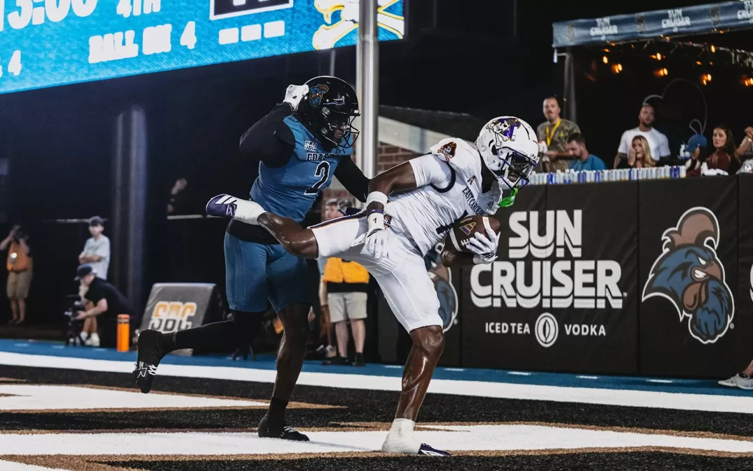 Pirates shut out Coastal Carolina, 38-0