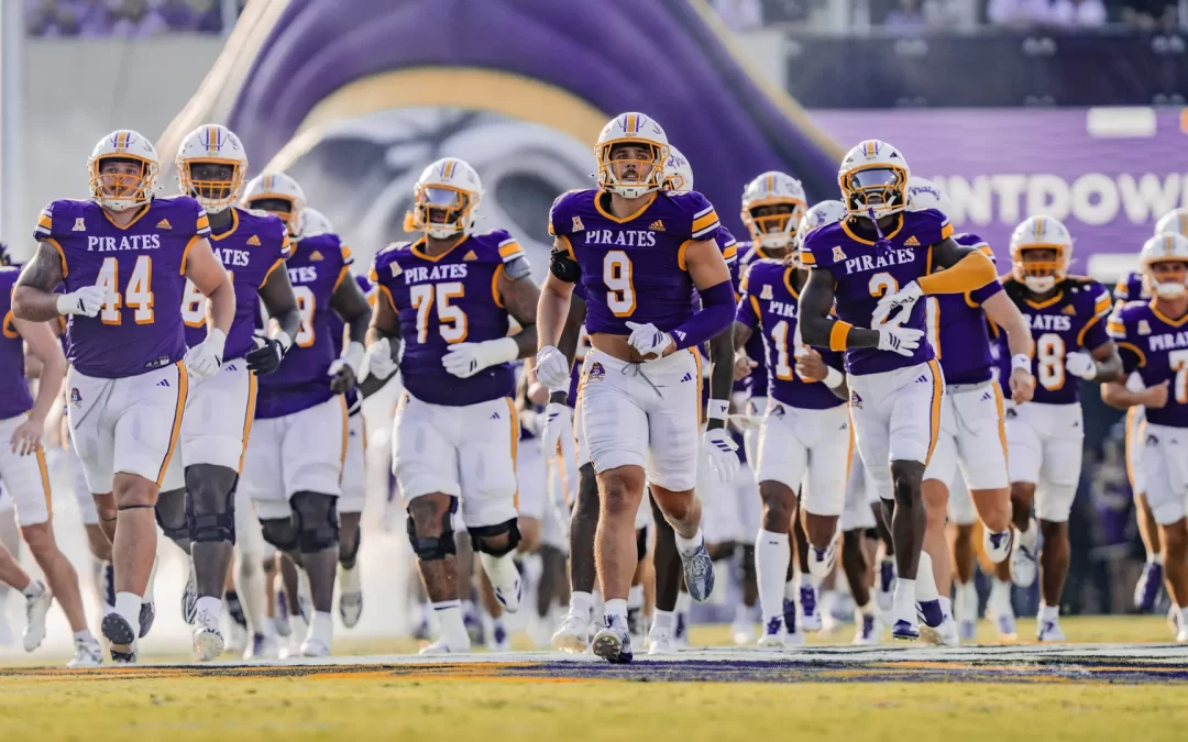 ECU travels south to Coastal Carolina for Saturday night game