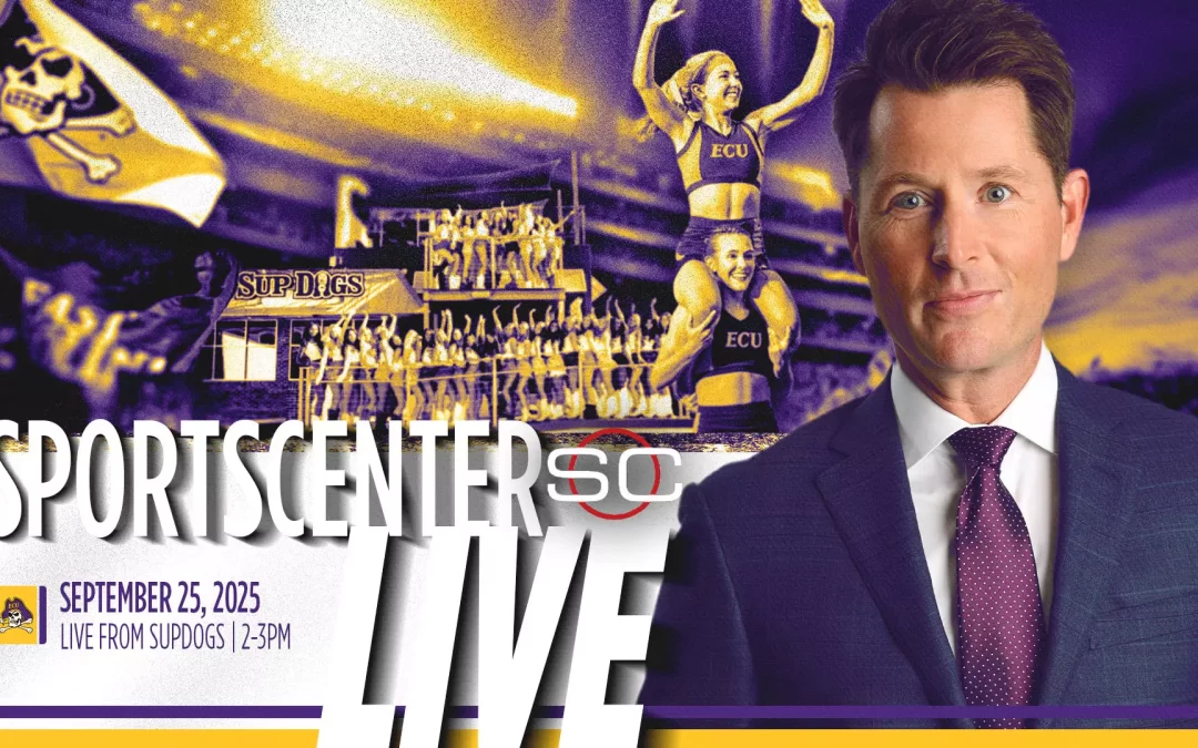 ‘SportsCenter’ coming to Greenville ahead of ECU football game with Army